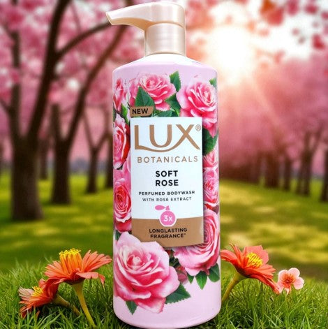 Lux Botanicals Soft Rose Body Wash 560ml (Imported)