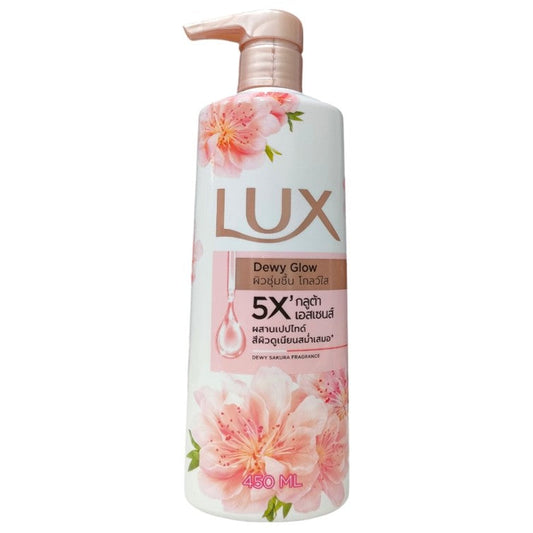 Lux Body Wash Dewy Glow 450ml (Imported)