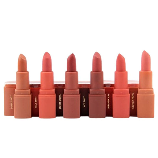 Miss Rose Matte Lipstick (06 Shades)