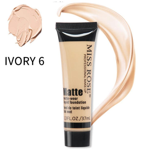 Miss Rose Mate Wear Liquid Foundation Ivory 6