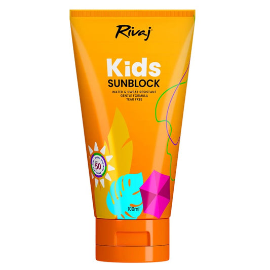 Rivaj UK Kids Sunblock SPF50 100ml