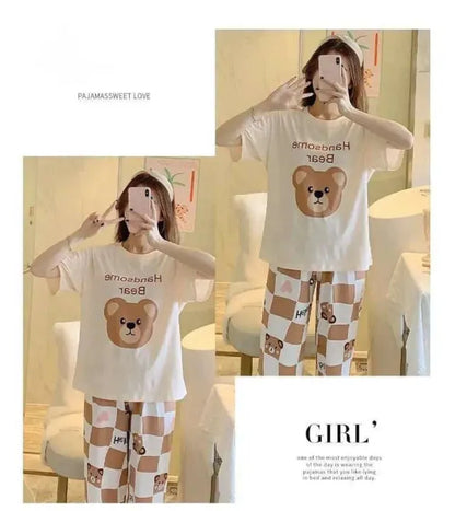 Soft Loungewear Set in Solid Colors