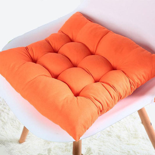 Dining Seat Pad Filled Chair Cushion – Orange