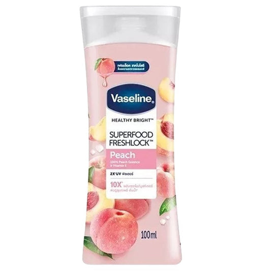 Vaseline Healthy Bright Superfood Freshlock Peach with Vitamin E 100ml