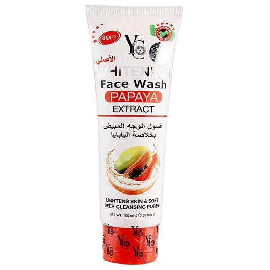 YC Whitening Face Wash Papaya Extract 100ml