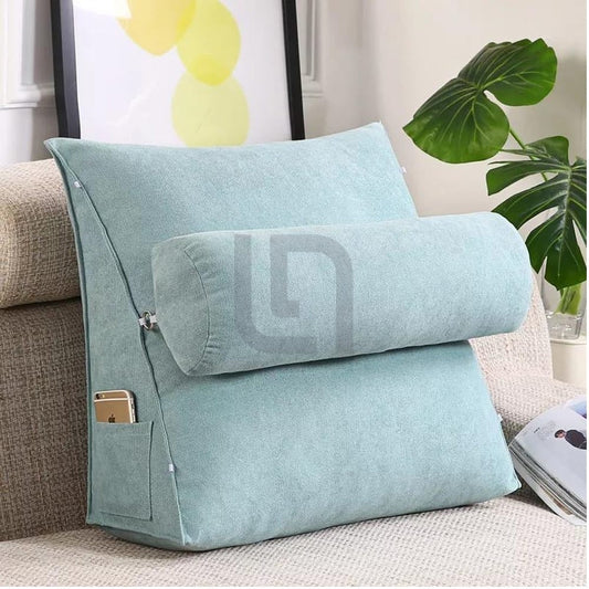 Back Support Cushion - Aqua Blue