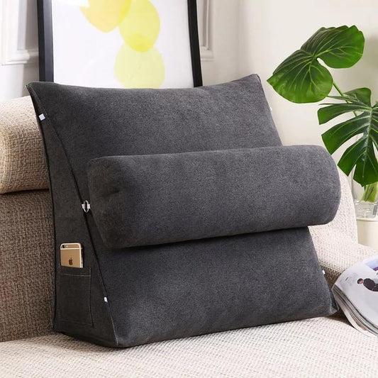 Back Support Cushion - Dark Grey