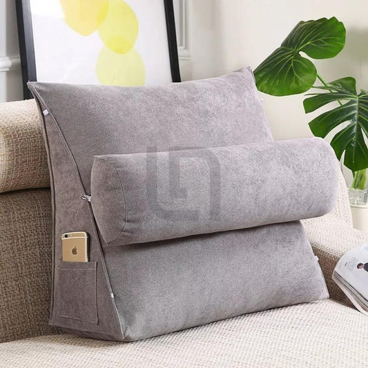 Back Support Cushion - Grey