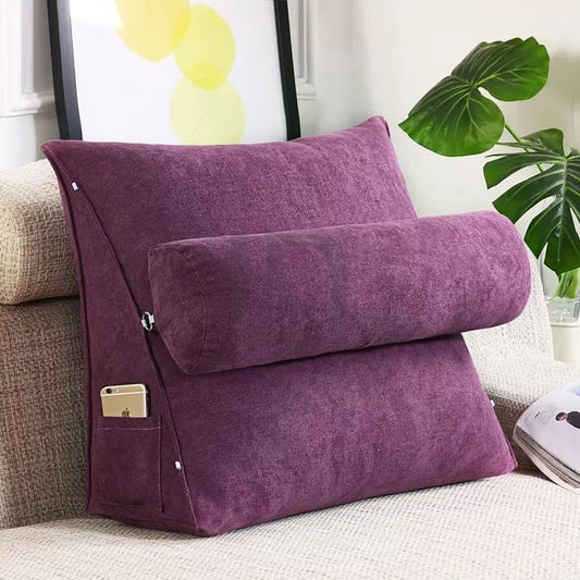 Back Support Cushion - Purple