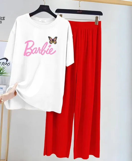 Lightweight Pyjama & T-Shirt Set All-Season Nightwear