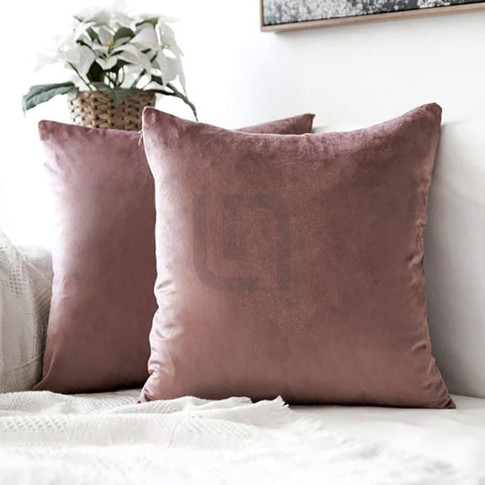  Velvet Cushion Covers - Rose Gold