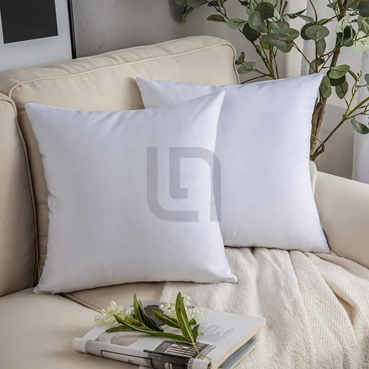  Velvet Cushion Covers - White