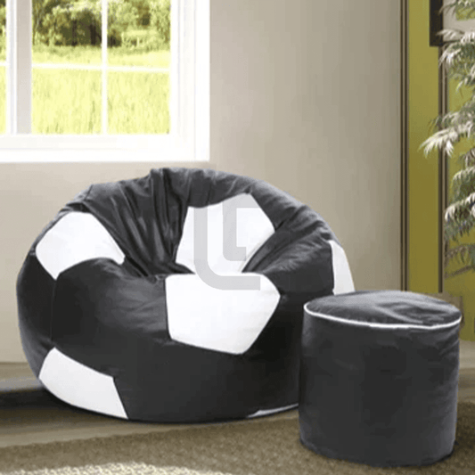  football Bean Bag - Black