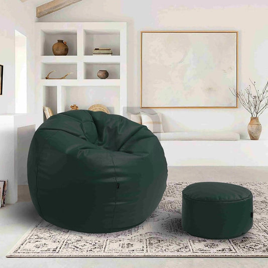  Puffy Bean Bag - Green