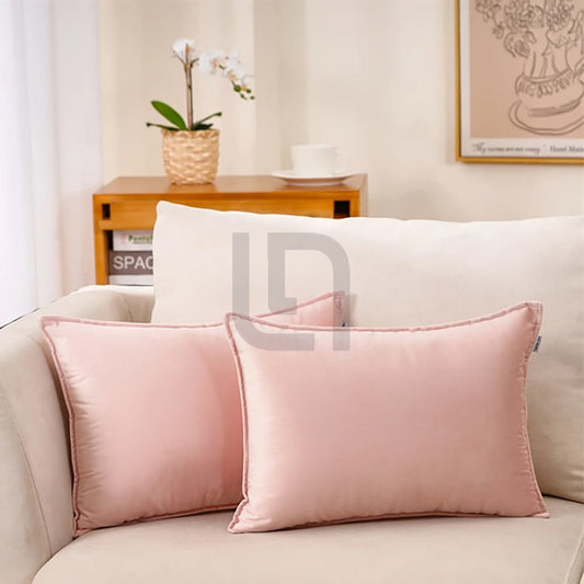  Silk Pillow Covers – Pink