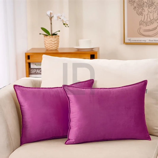  Silk Pillow Covers – Purple