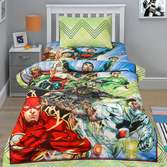 Superman Cartoon Bed Sheet