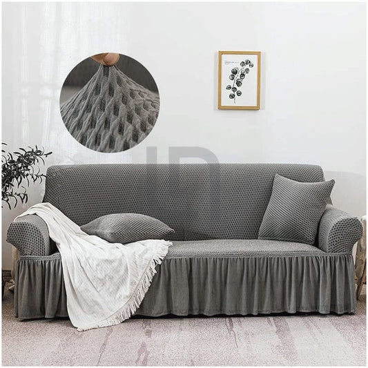 Turkish Sofa Cover - Grey