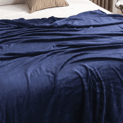  Fleece Blanket – Dark Blue