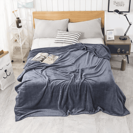  Fleece Blanket – Grey