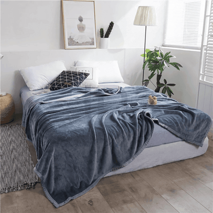  Fleece Blanket – Grey