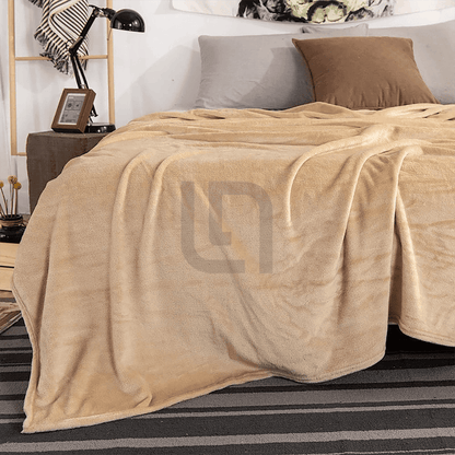  Fleece Blanket – Khaki