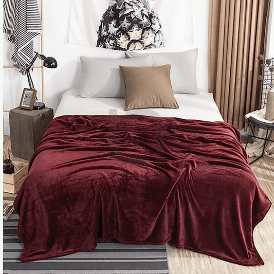  Fleece Blanket – Maroon