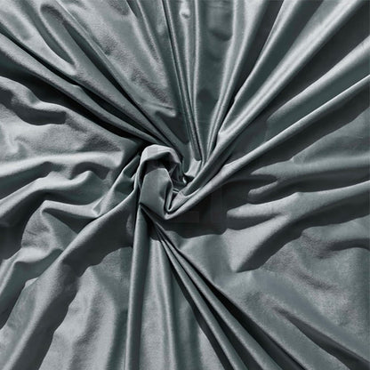 Velvet Quilt Cover - Ash