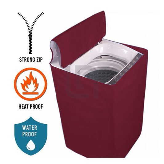 Washing Machine Cover Top Load – Maroon